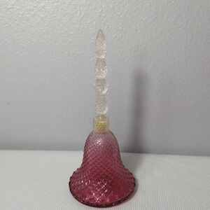 Avon VINTAGE cologne bottle Pink 1977 Rosepoint‎ Bell -Empty-